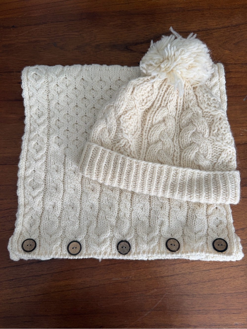 Aran Sweater Market Made in Ireland Irish Wool